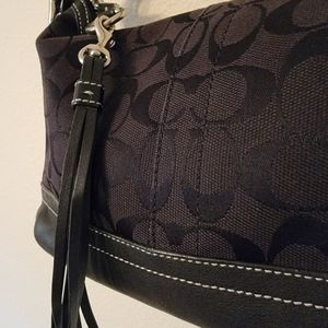 Coach Handbag Black on Black